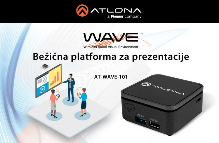 Atlona AT-WAVE-101 - bežična platforma za prezentacije